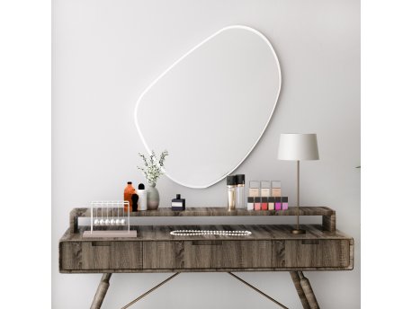 HANAH HOME Dekorativno ogledalo Golf White