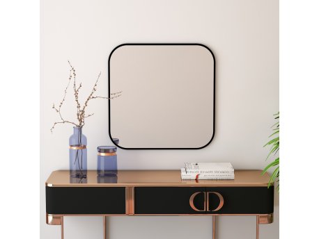 HANAH HOME Dekorativno ogledalo Atlantis Small Black