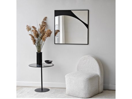 HANAH HOME Ogledalo Abstract 1 Black