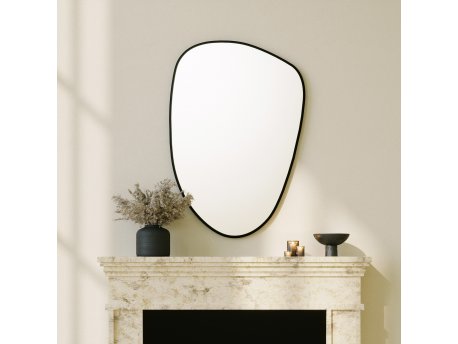 HANAH HOME Ogledalo Pietra Nera Black