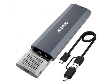 MAIWO USB 3.2 Tip-C Kućište za M.2 PCIe NVMe SSD, aluminium, bez alata, K1689P