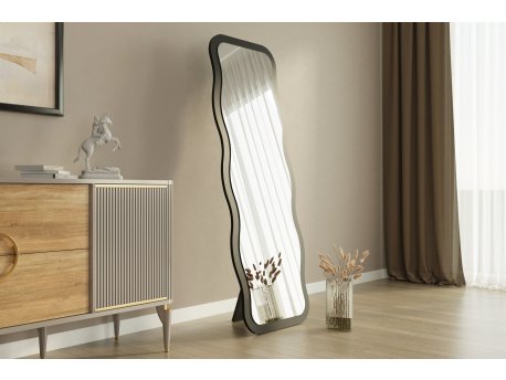 HANAH HOME Ogledalo Aror Black