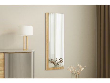 HANAH HOME Ogledalo Lariya White Natural