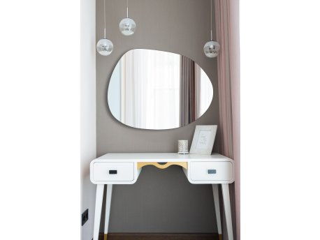 HANAH HOME Ogledalo Piago Silver