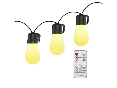 ELEMENTA LED svetleći niz 15m, 15 sijalica SNZ-15WW/15M-DC