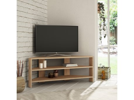 HANAH HOME TV polica Thales Corner Oak