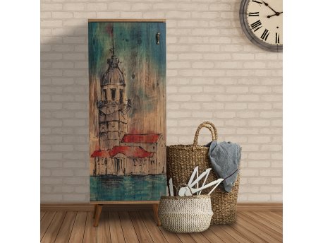 HANAH HOME Višenamenski ormar Just Home Kız Kulesi