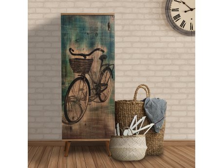 HANAH HOME Višenamenski ormar Just Home Bisiklet