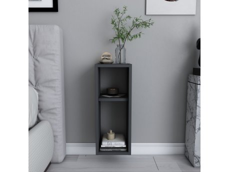 HANAH HOME Noćni stočić Sault Anthracite