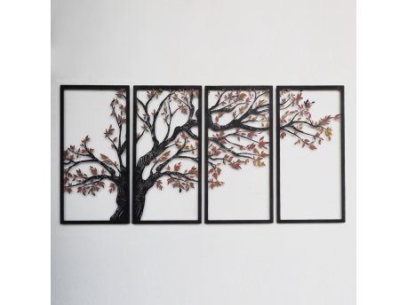 WALLXPERT Zidna dekoracija Autumn Vibes Set of 4 APT740 S