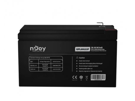 NJOY GPL09122F baterija za UPS 12V 9Ah (BTVACIUOCTO2FCW02B)