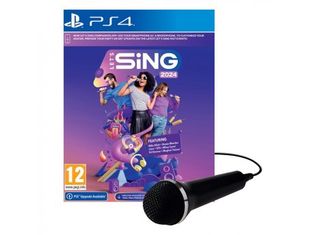 RAVENSCOURT PS4 Let's Sing 2024 - Single Mic Bundle