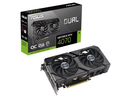 ASUS NVidia GeForce RTX 4070 12GB 192bit DUAL-RTX4070-O12G-EVO