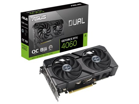 ASUS NVidia GeForce RTX 4060 8GB 128bit DUAL-RTX4060-O8G-EVO