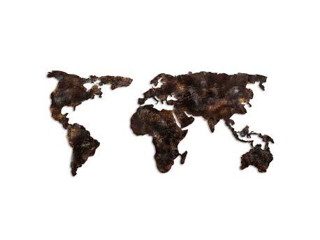 WALLXPERT Zidna dekoracija World Map 25