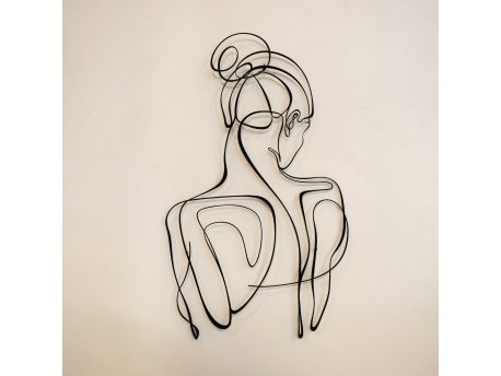WALLXPERT Zidna dekoracija Woman Silhouette APT594MS