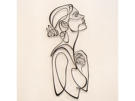 WALLXPERT Zidna dekoracija Woman Silhouette APT596MS