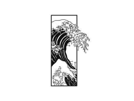 WALLXPERT Zidna dekoracija Waves 3