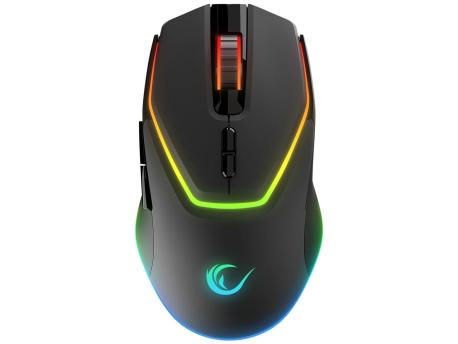 RAMPAGE Vortex M1 RGB bežični gejmerski miš crni