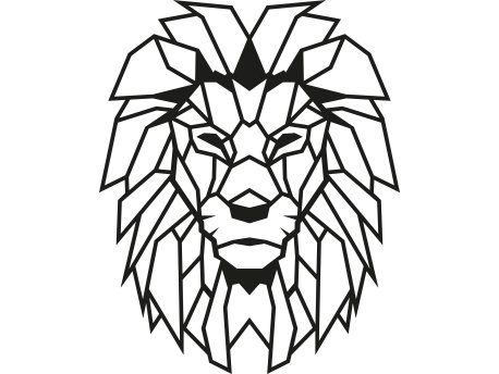 WALLXPERT Zidna dekoracija Lion