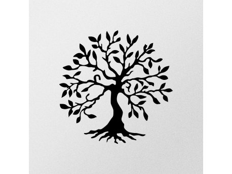 WALLXPERT Zidna dekoracija Tree Metal Wall Decor