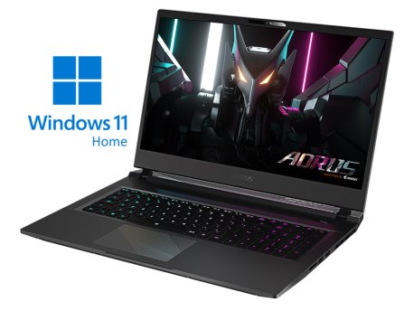 GIGABYTE AORUS 17 BSF (QHD 240Hz, i7-13700H, 16GB, 1TB SSD, RTX 4070 8GB, Backlit, Win 11 Home)