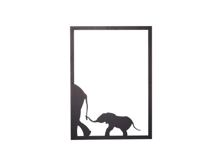 WALLXPERT Zidna dekoracija Elephant Family