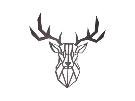 WALLXPERT Zidna dekoracija Deer 11