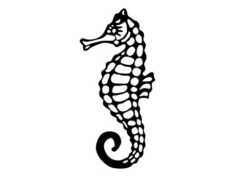 WALLXPERT Zidna dekoracija Seahorse