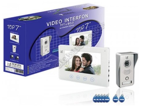 TEH-TEL Video interfon TOP 7 sa čitačem kartica