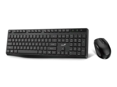 GENIUS Wireless USB US wireless crna tastatura KM-8206S