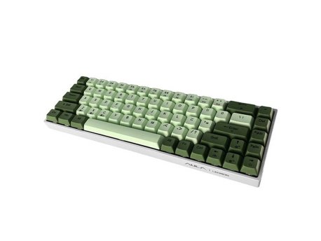 AULA Tastatura F3068, zeleno/bela, green switch,BT