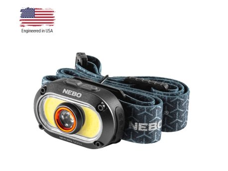 NEBO LED naglavna punjiva lampa MYCRO 500 (NEB-HLP-1005-G)