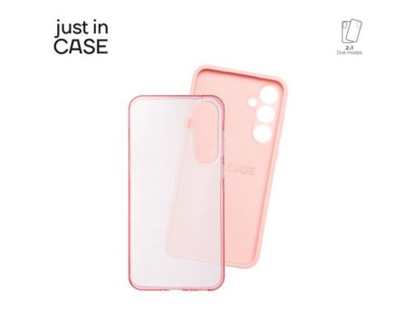JUST IN CASE Paket maski za telefon 2u1 Samsung Galaxy A35 PINK