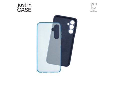 JUST IN CASE Paket maski za telefon 2u1 Samsung Galaxy A25 PLAVI