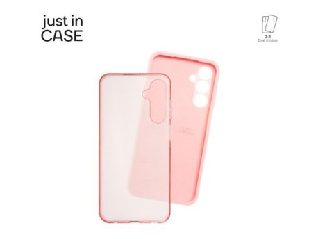 JUST IN CASE Paket maski za telefon 2u1 Samsung Galaxy A25 PINK