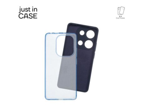 JUST IN CASE Paket maski za telefon 2u1 Redmi Note 13 Pro 4G PLAVI