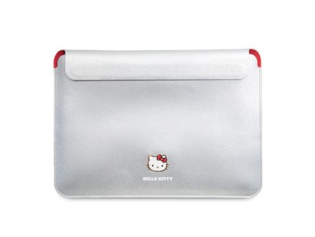 HELLO KITTY Navlaka za laptop od 14'' METAL LOGO SILVER