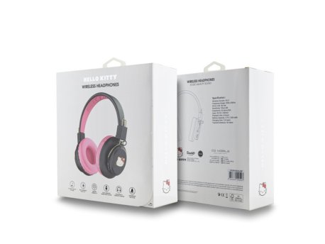 HELLO KITTY Bluetooth slušalice METAL LOGO PINK