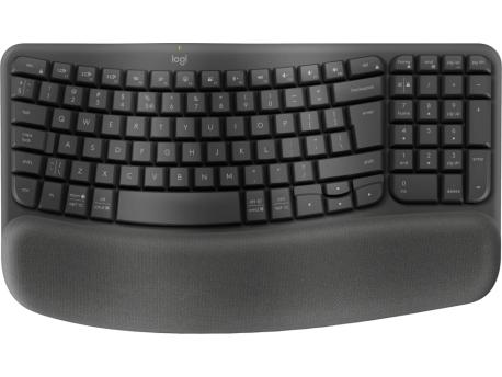 LOGITECH Wave Bluetooth ergonomska tastatura- GRAPHITE - US INT'L