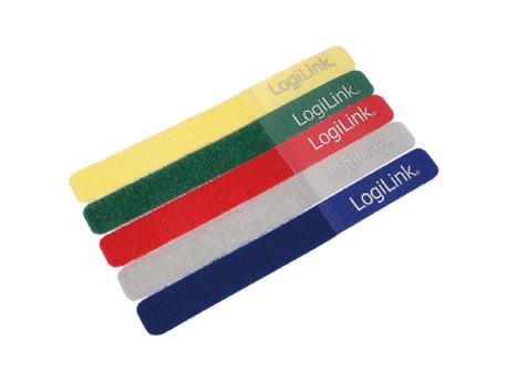 LOGILINK Čičak trakice za vezivanje kablova Velcro 5kom