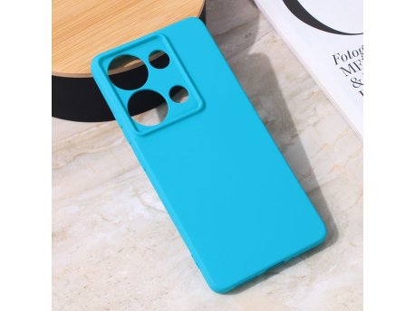 TERACELL Maska Giulietta za Xiaomi Redmi Note 13 Pro 4G (EU) MAT Svetlo plava