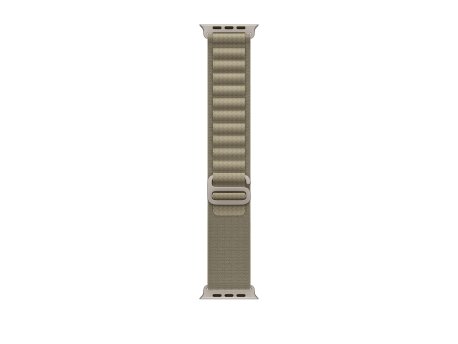 APPLE Watch 49mm Band: Olive Alpine Loop - Large ( mt5v3zm/a )