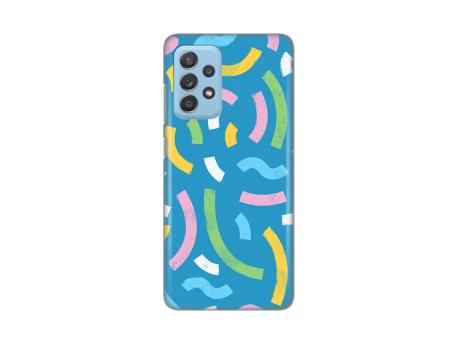 TERACELL Maska za Samsung A525F/A526B/A528B Galaxy A52 4G/A52 5G/A52s 5G Happy Lines blue