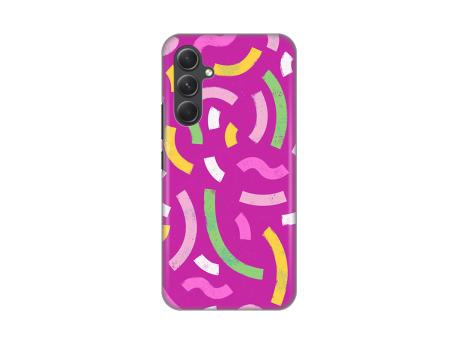 TERACELL Maska za Samsung A546B Galaxy A54 5G Happy Lines pink