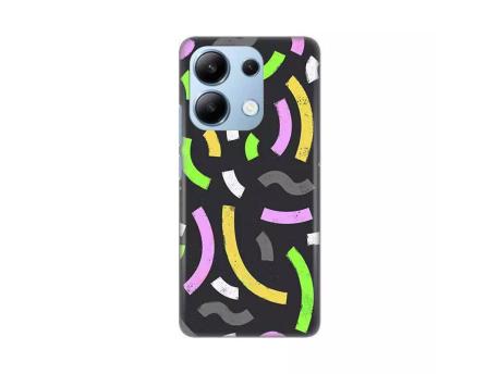 TERACELL Maska za Xiaomi Redmi Note 13 4G (EU) Happy Lines gray