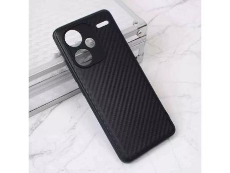 TERACELL Maska Carbon fiber za Xiaomi Redmi Note 13 Pro Plus Crna