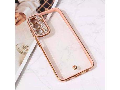 TERACELL Maska Cirkon Camera za Samsung A156F Galaxy A15 5G Roze