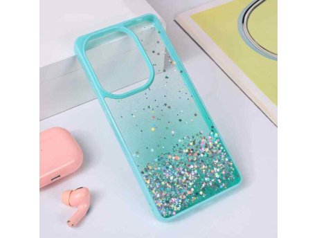 TERACELL Maska Frame Glitter za Xiaomi Redmi Note 13 Pro 4G Mint