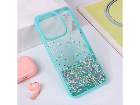 TERACELL Maska Frame Glitter za Xiaomi Redmi Note 13 4G Mint